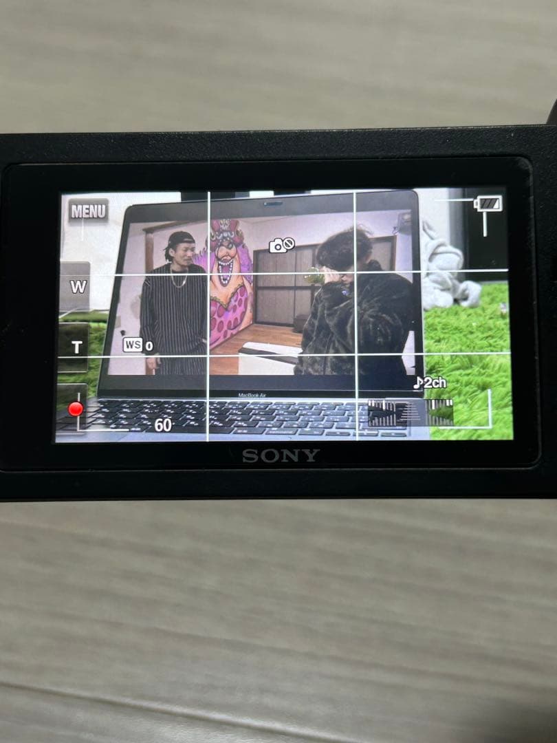 FDR-AX45A SONY 4K HANDYCAM 本体 バッテリー付き