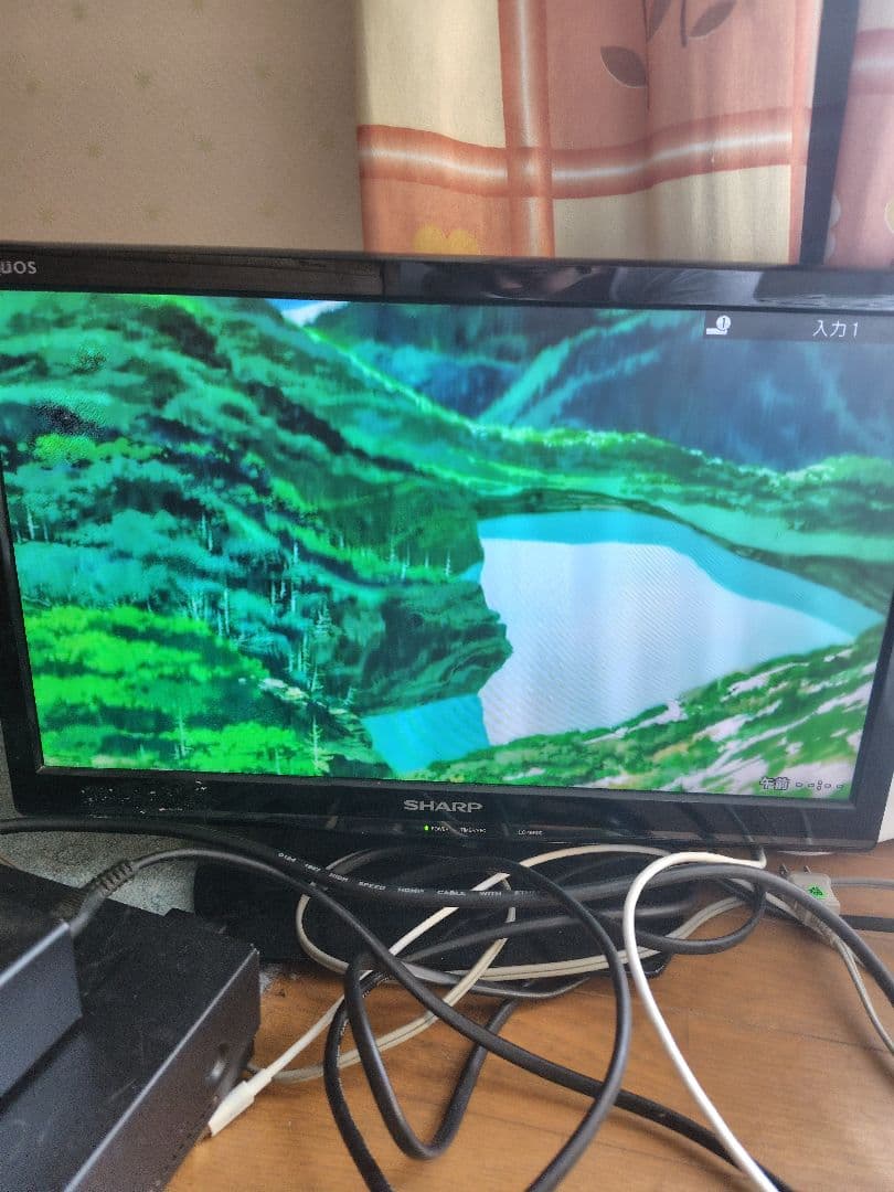 液晶テレビ　LC-19K90 レコーダー付き