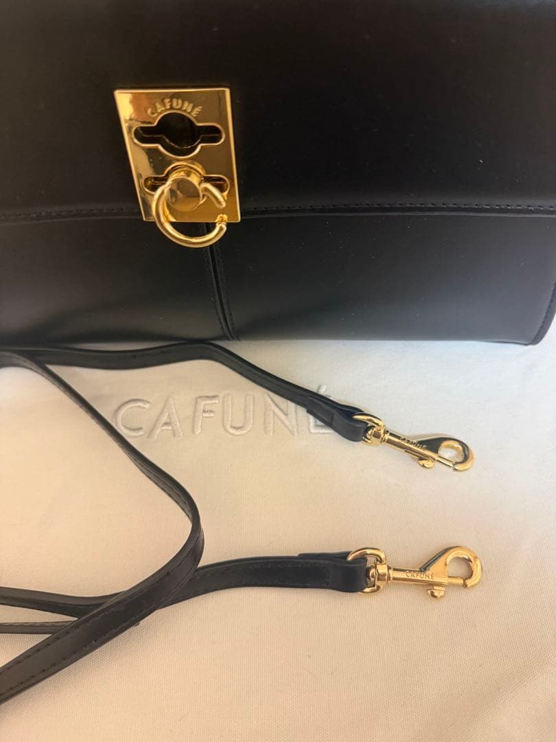 CAFUNEカフネミディアムスタンス2wayショルダーハンドバッグ