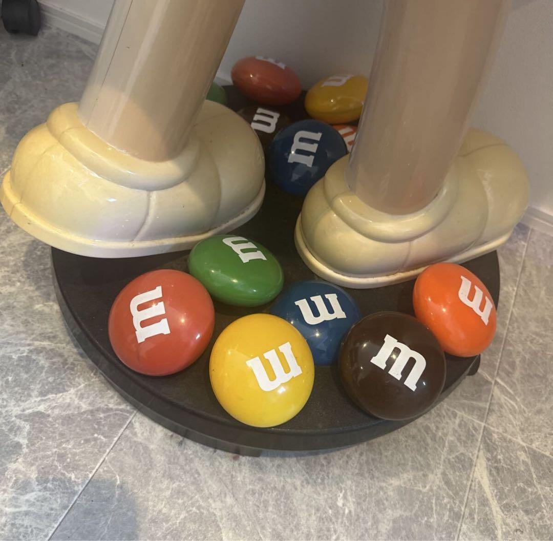 m&m's フィギュア ディスプレイ 【赤】 エムアンドエムズ