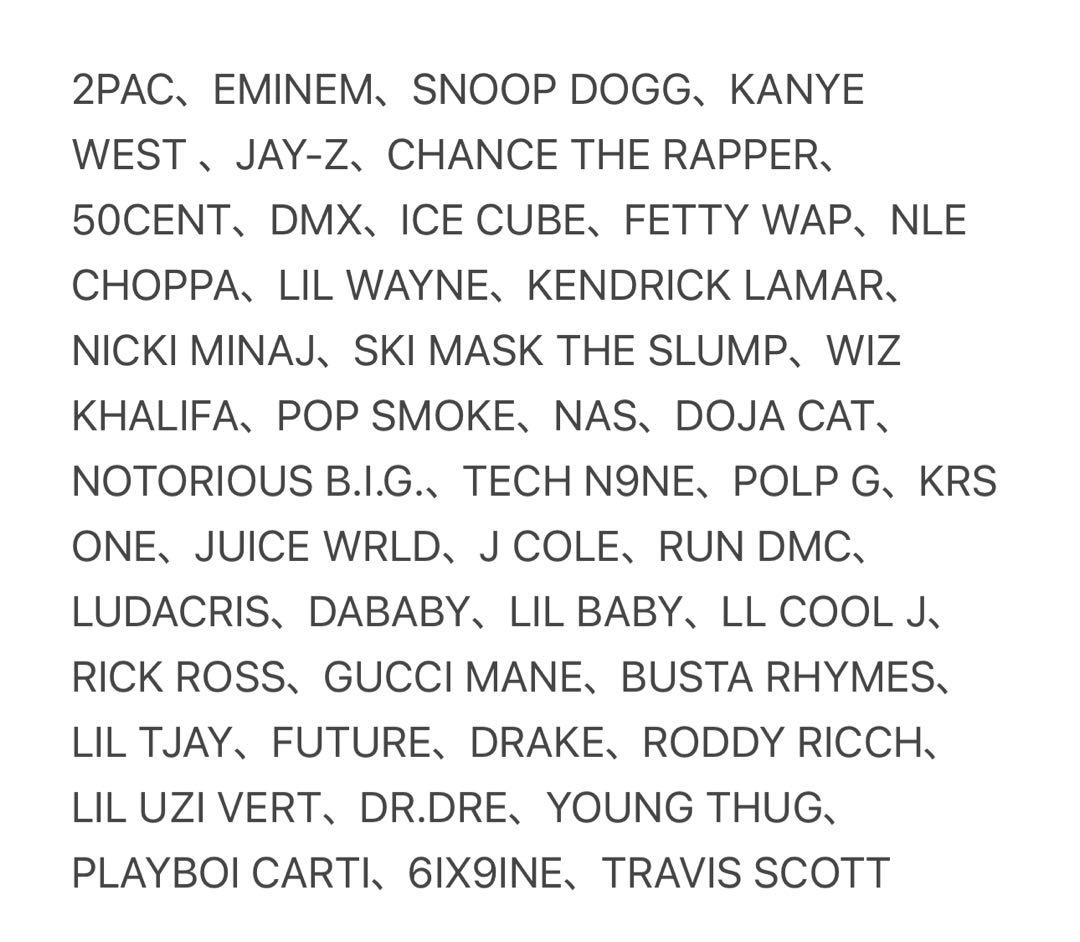 HIPHOPスター★POPアートB1ポスター★3枚組