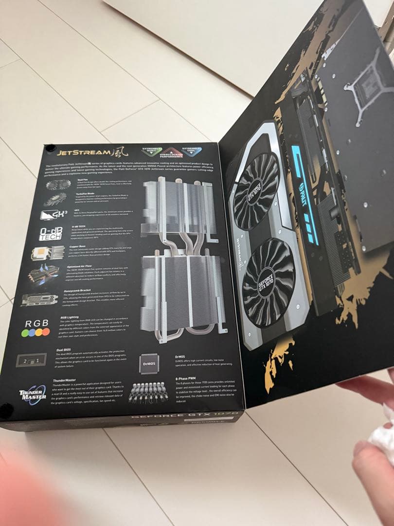 グラフィックボード・グラボ・ビデオカード Palit Geforce GTX1070 JetStream