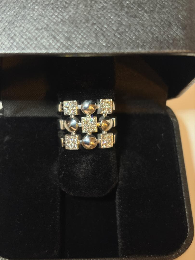 ダイヤモンド 0.58ct ルチアモチーフ アレグラモチーフ 14号 K18WG