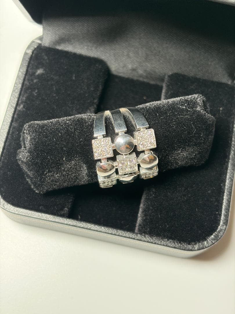 ダイヤモンド 0.58ct ルチアモチーフ アレグラモチーフ 14号 K18WG