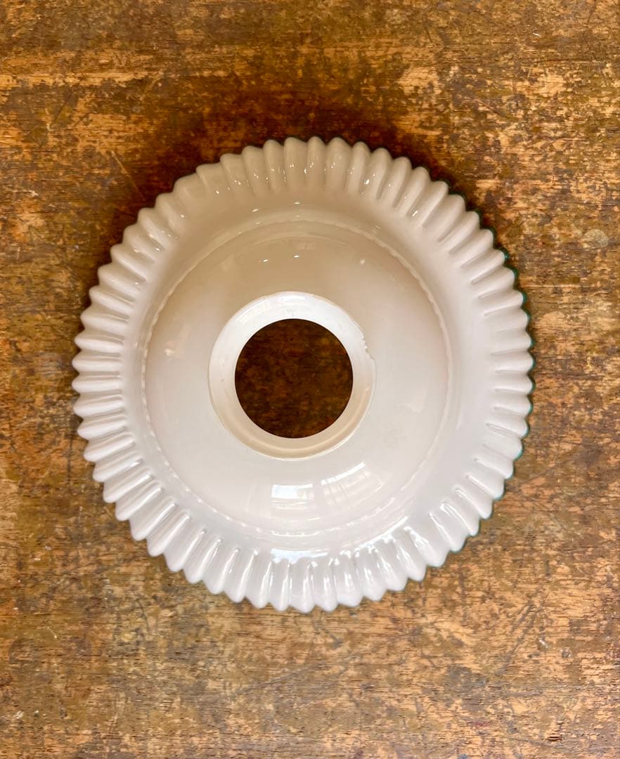 大正ロマン　ガラス電笠　古民家　古道具　アンティーク　照明　吹きガラス　レトロ