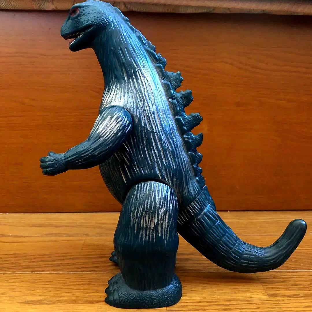 Godzilla ゴジラ ブルマァク　ソフビ