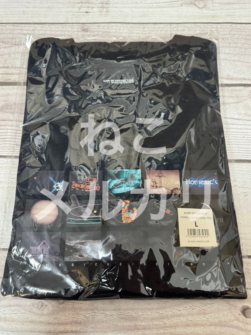 BUMP OF CHICKEN ホームシック衛星2024ファイナルTシャツ　L