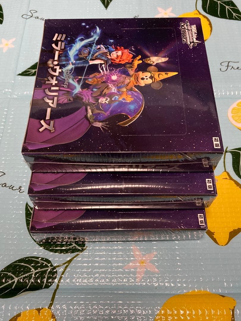 ミラー・ウォリアーズ　ヴァイスシュヴァルツ　3個新品シュリンク付き