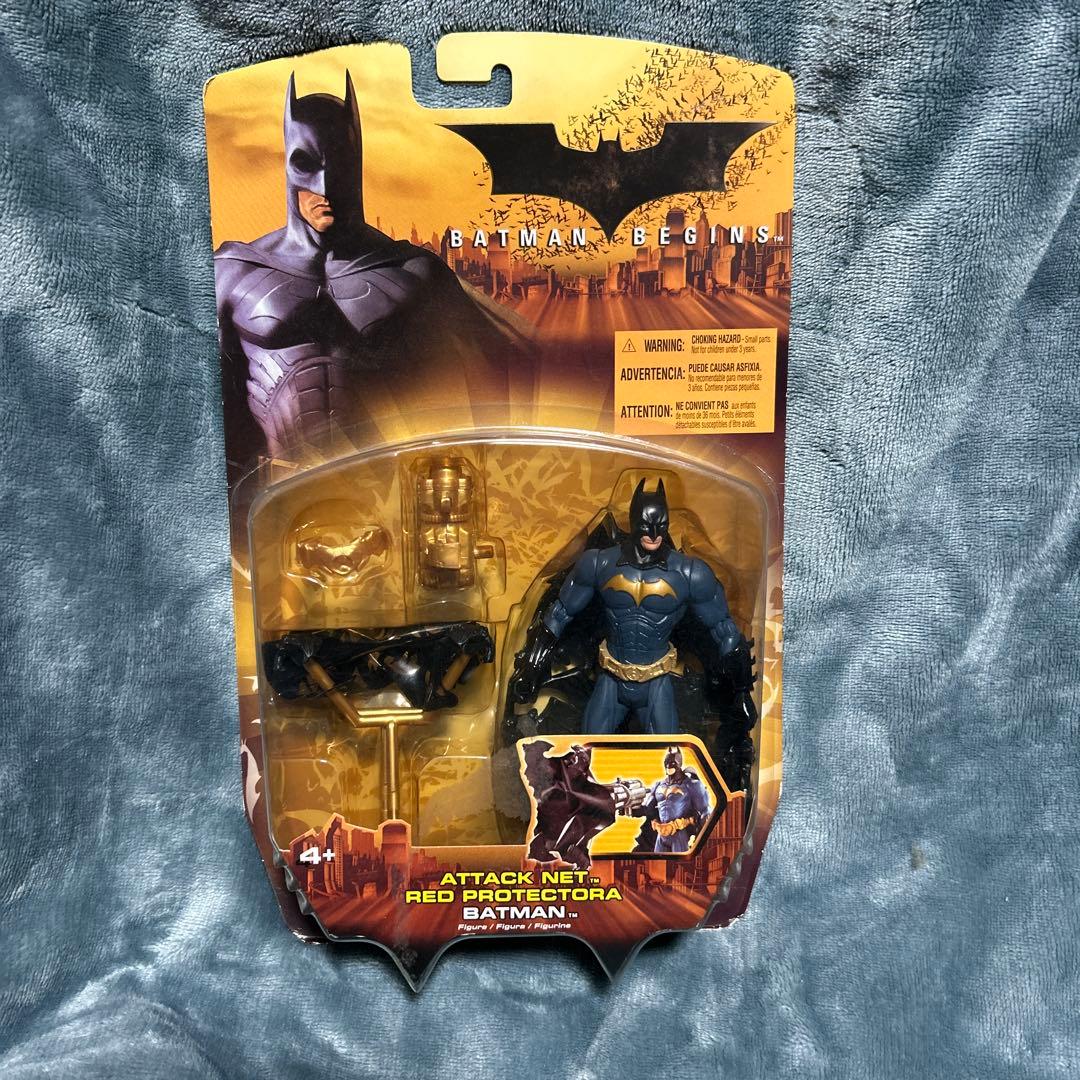 バットマン ビギンズ フィギュア アタックネット付き