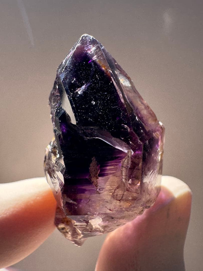 ブルーフレーム シャンガーンアメジストジンバブエ産 原石 鉱物標本