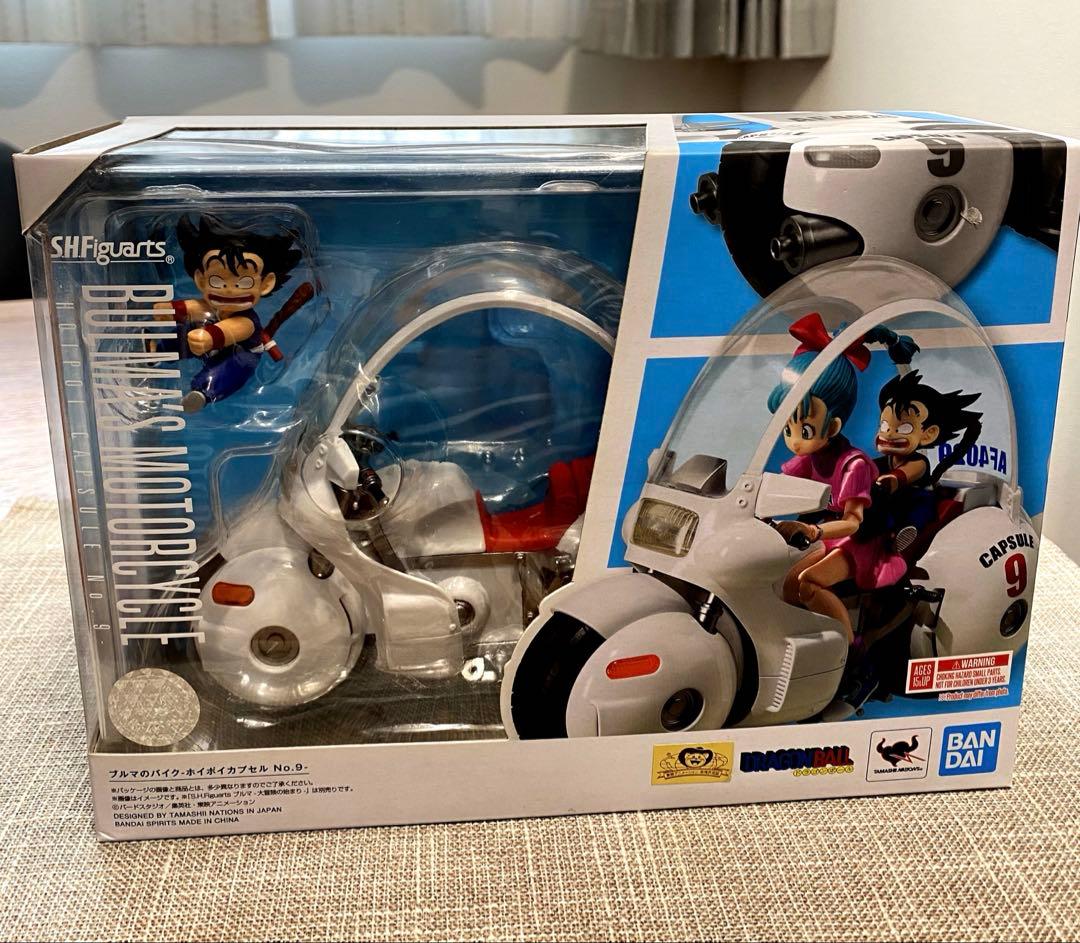ドラゴンボールS.H.F iguarts ブルマのバイクポイポイカプセルNo9.