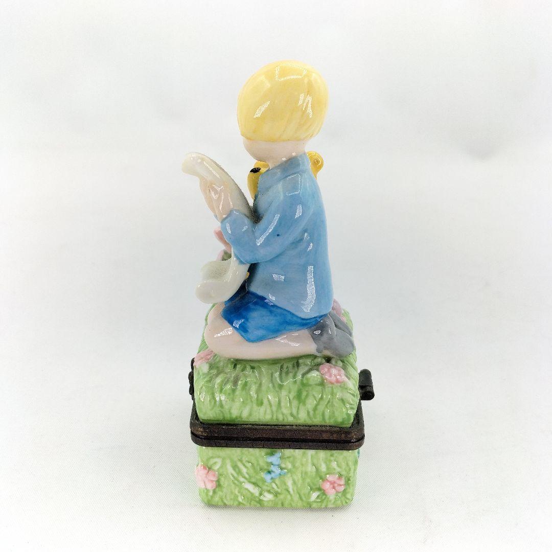 当時物 ミッドウエスト社 クラシックプー ヒンジボックス 小物入れ レトロ