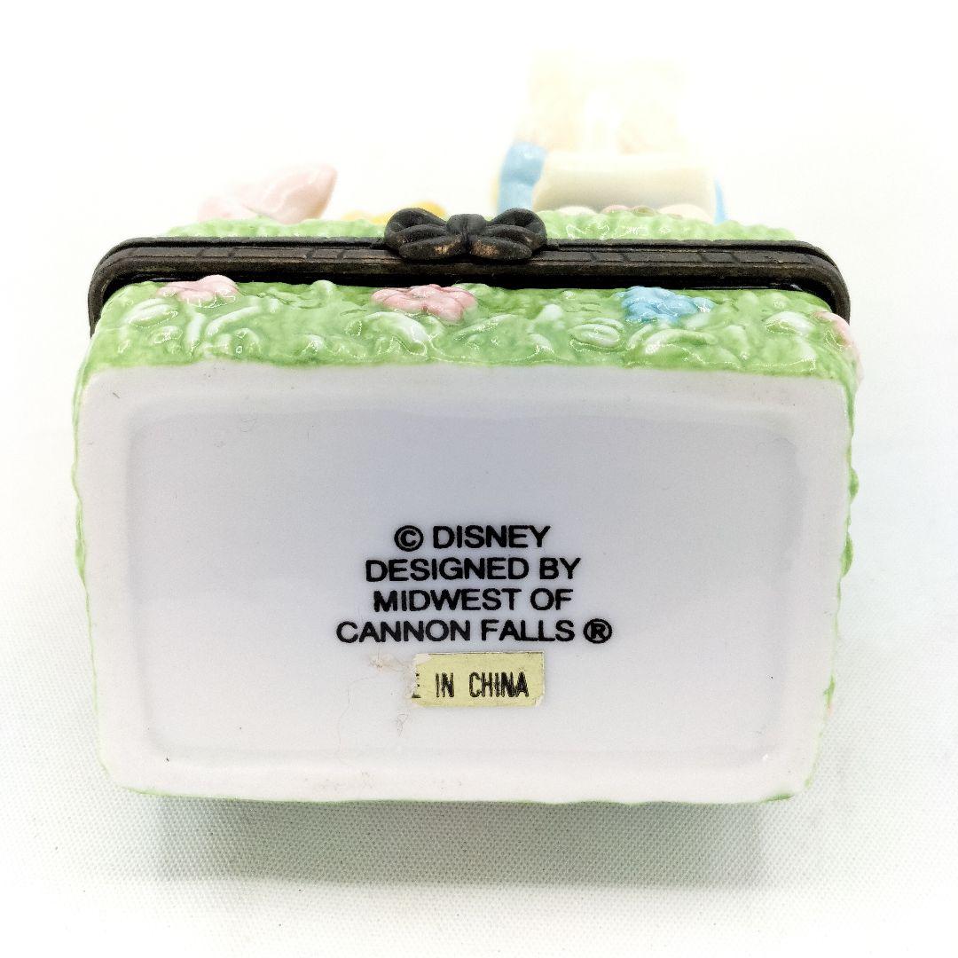 当時物 ミッドウエスト社 クラシックプー ヒンジボックス 小物入れ レトロ