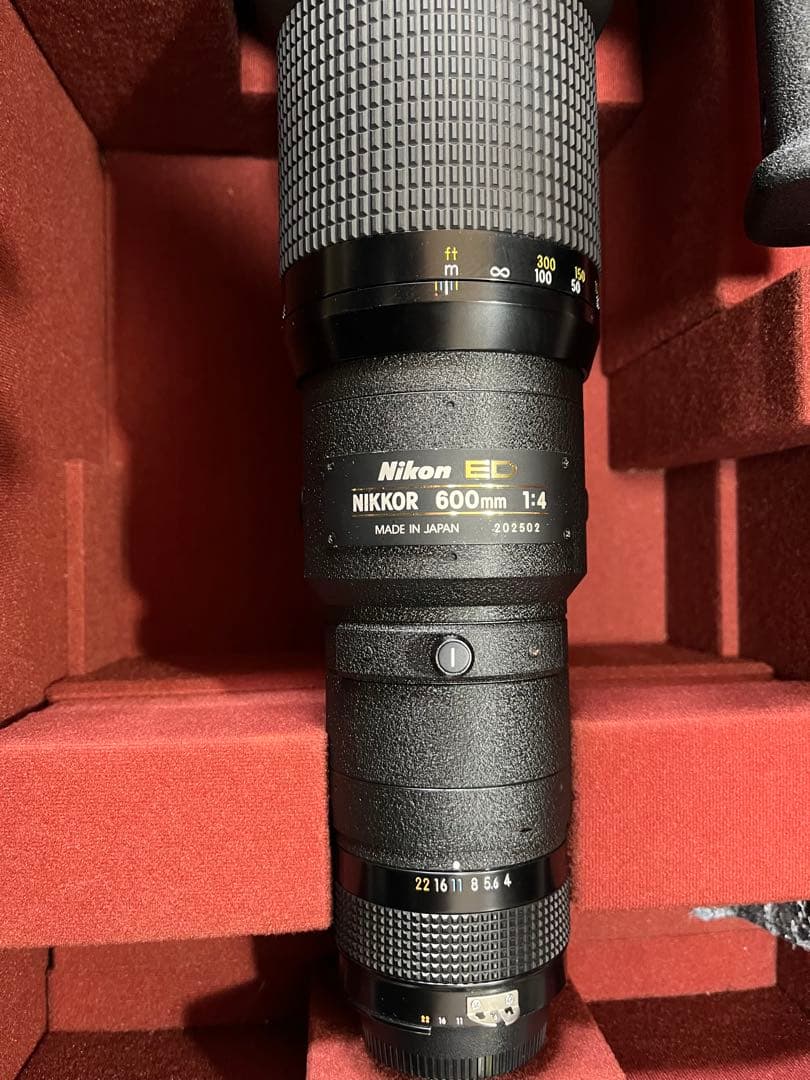NIKKOR ED 600mm f/4 レンズ ➕テレコン2本