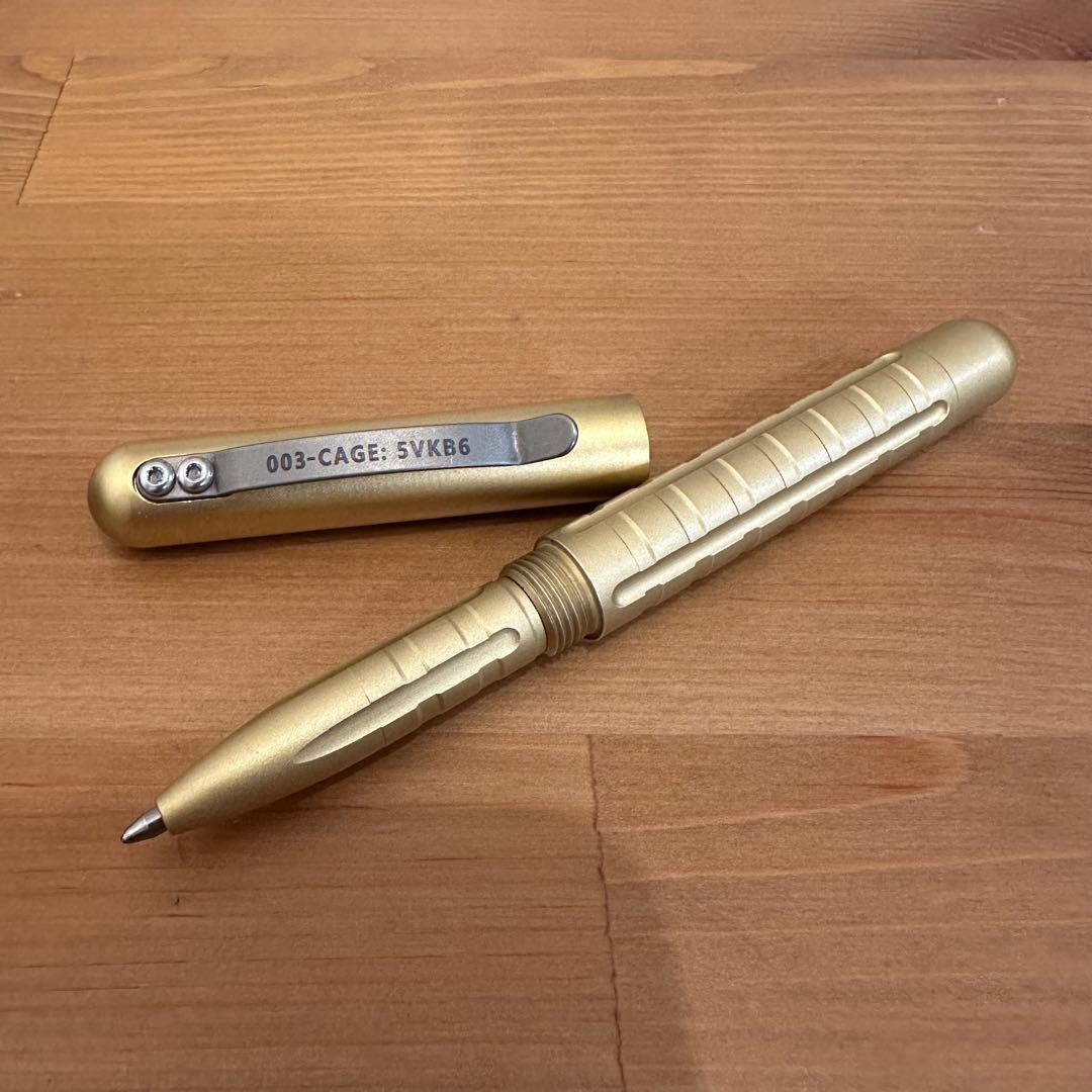 【新品•未使用】Maratac Embassy Pen Brass 真鍮 003