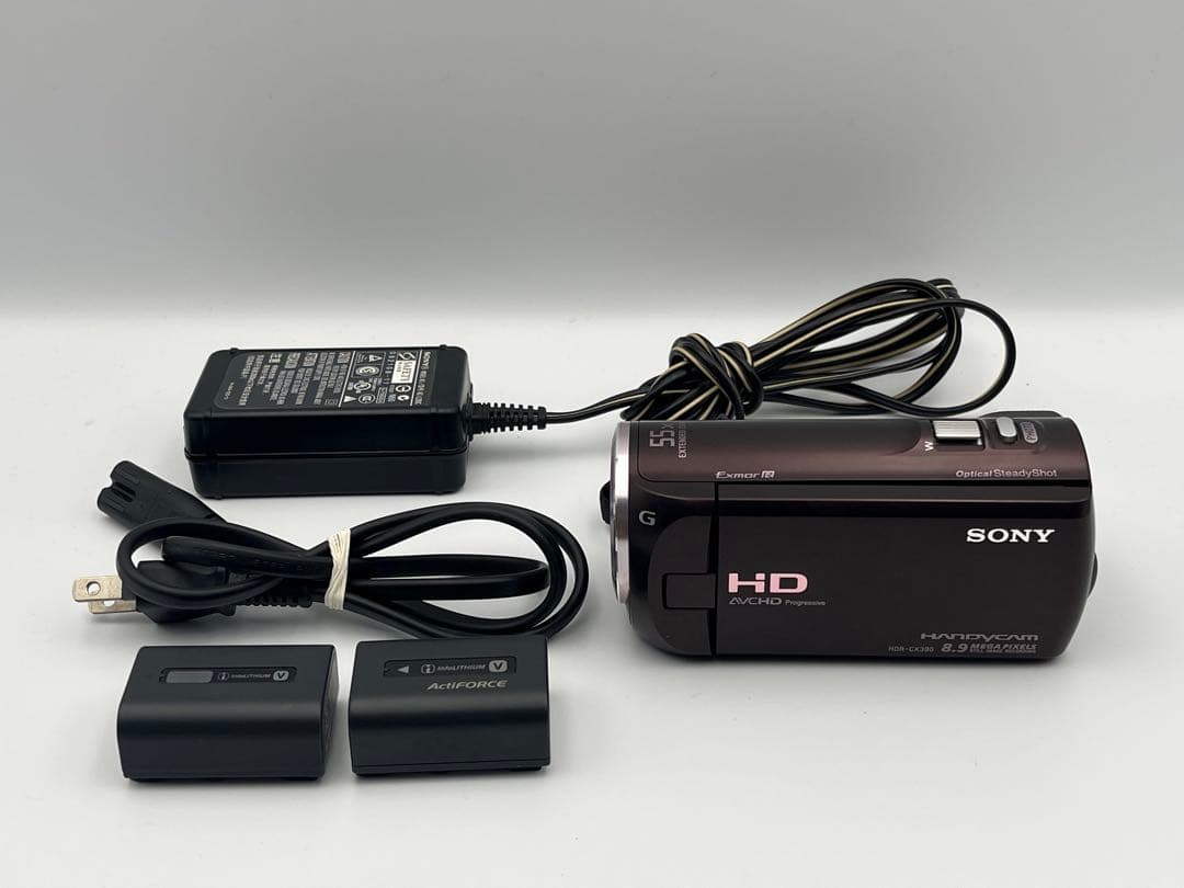 SONY HDR-CX390 ビデオカメラ ブラウン