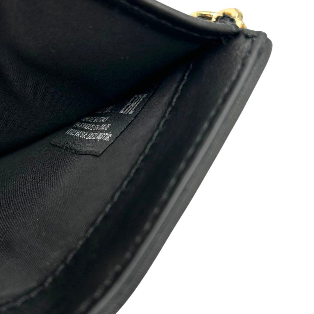 マルジェラ グラムスリム 三つ折り財布 黒