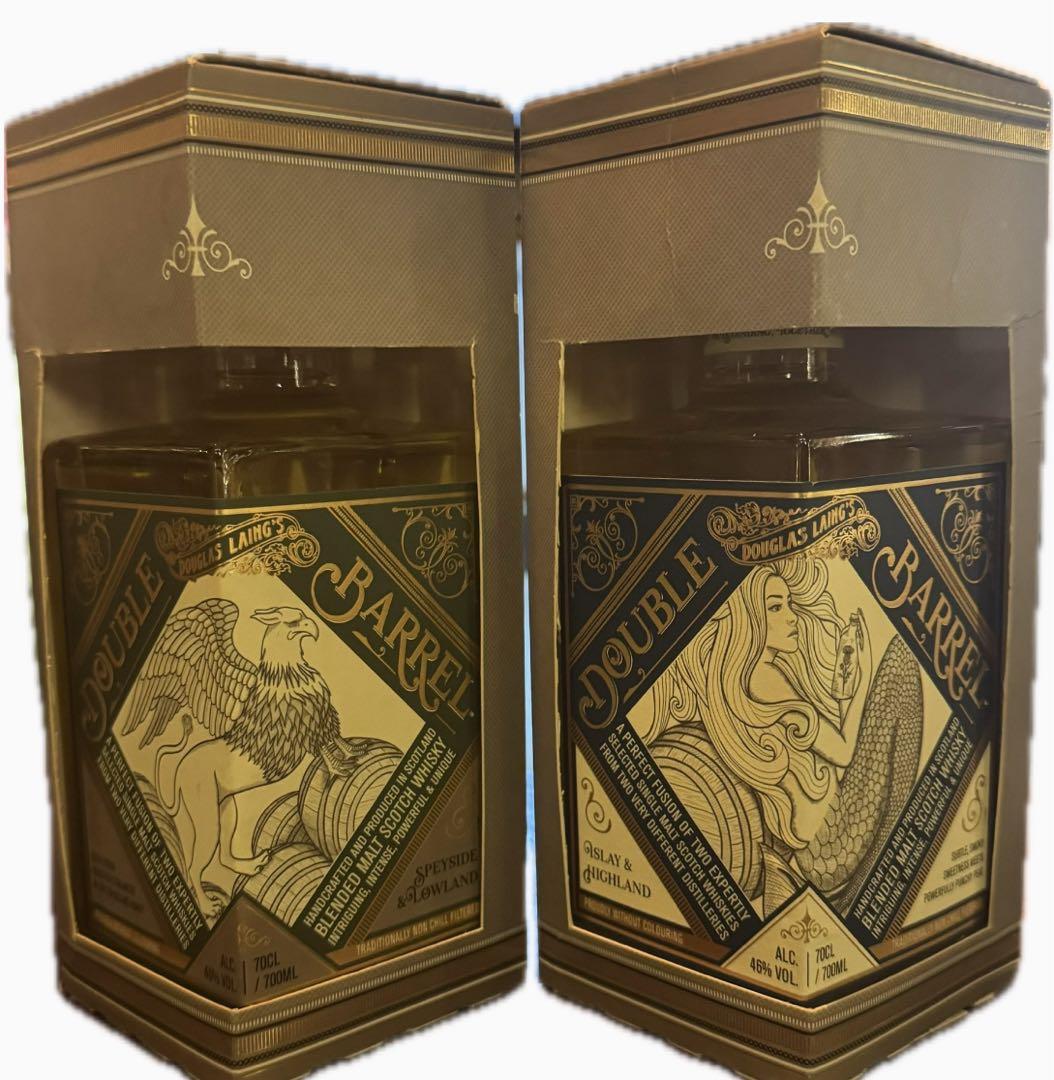 DoubleBarrel アイラ&ハイランド スペイサイド&ローランド2本セット