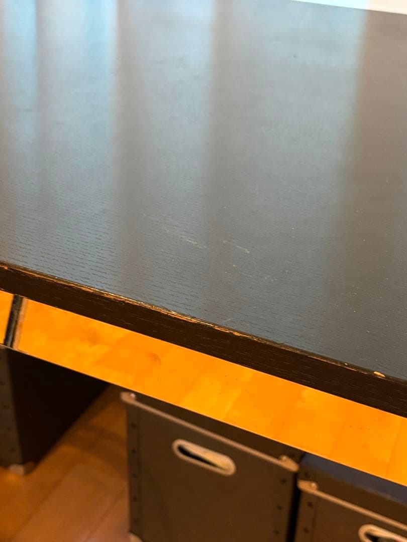 パソコンデスク Manabu USM haller black 125cm Table