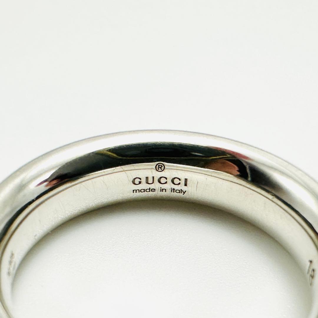 現行品　GUCCI ディアマンテ　リング　シルバー　Ag925 18刻印