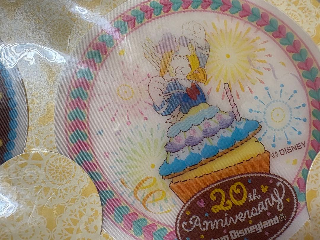 ★新品未開封★東京ディズニーランド 20周年 グッズ コースターセット 6枚