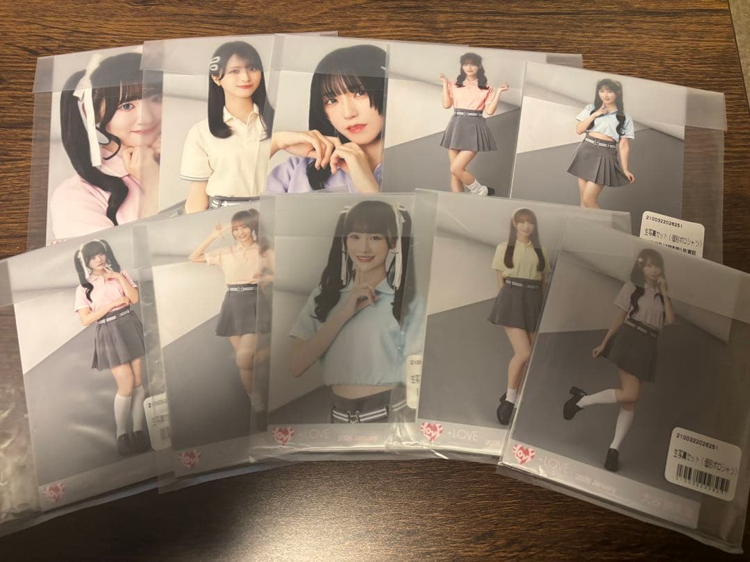 m*i様 =LOVE イコラブ 生写真 個別ポロシャツ 10パック 未開封