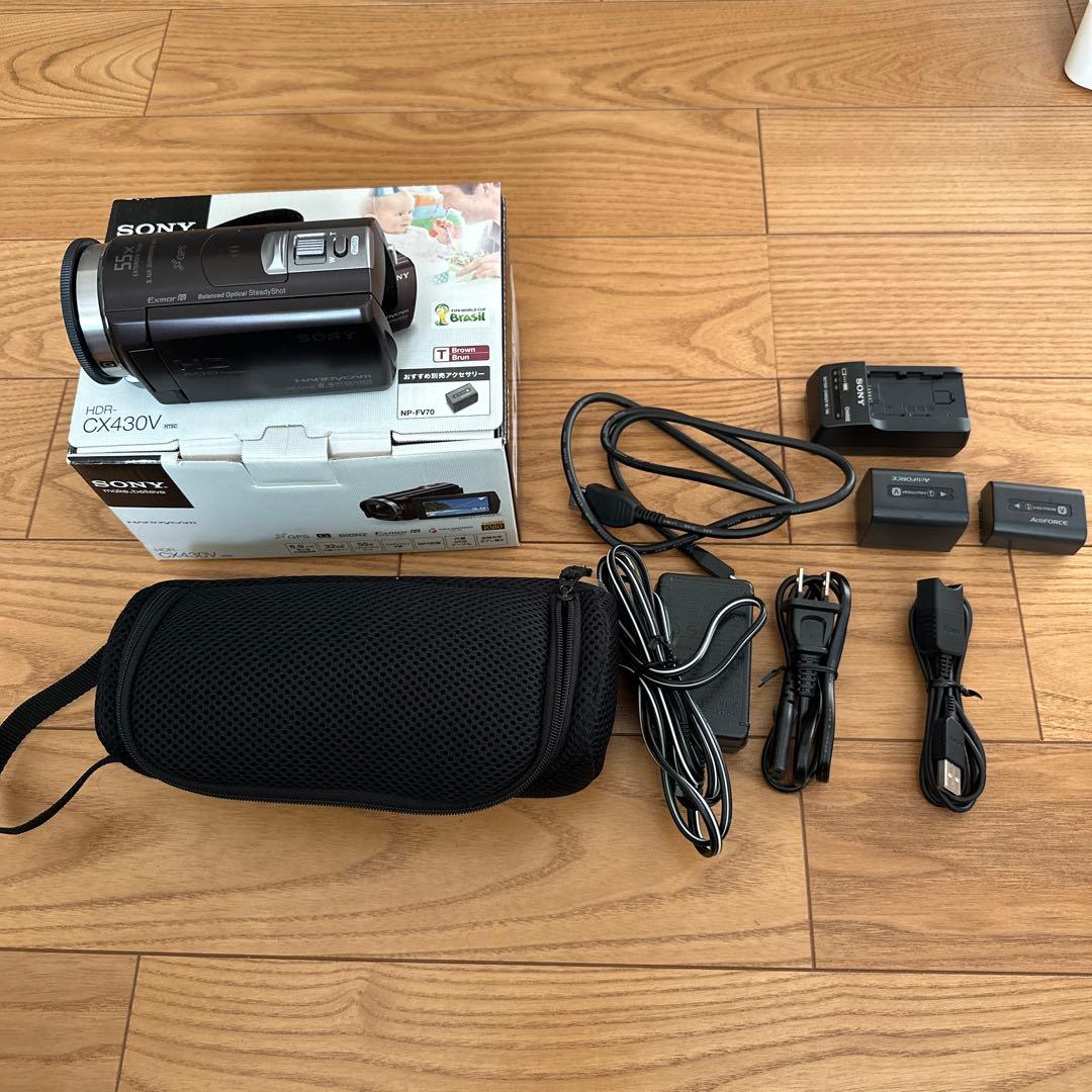 SONY HDR-CX430V ビデオカメラ 本体