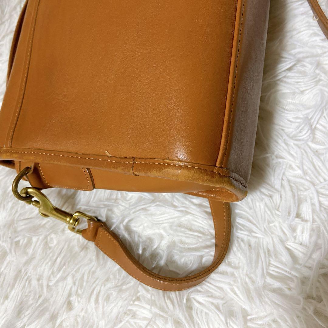 希少⭐️オールドコーチ　ショルダーバッグ　2way ターンロック　オールレザー