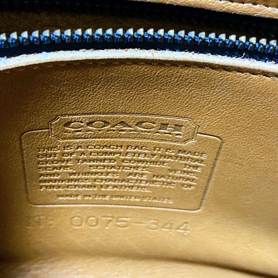 希少⭐️オールドコーチ　ショルダーバッグ　2way ターンロック　オールレザー
