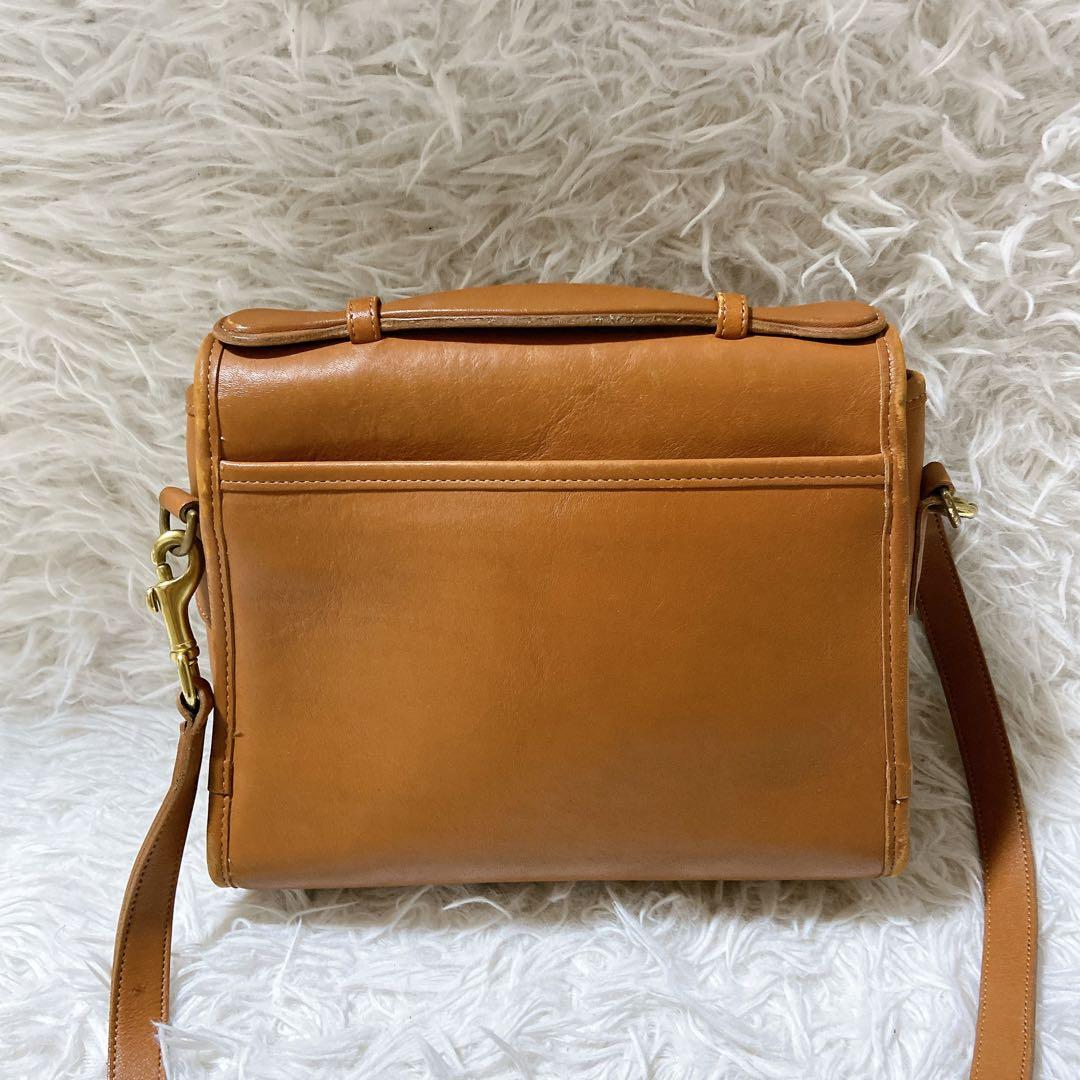 希少⭐️オールドコーチ　ショルダーバッグ　2way ターンロック　オールレザー