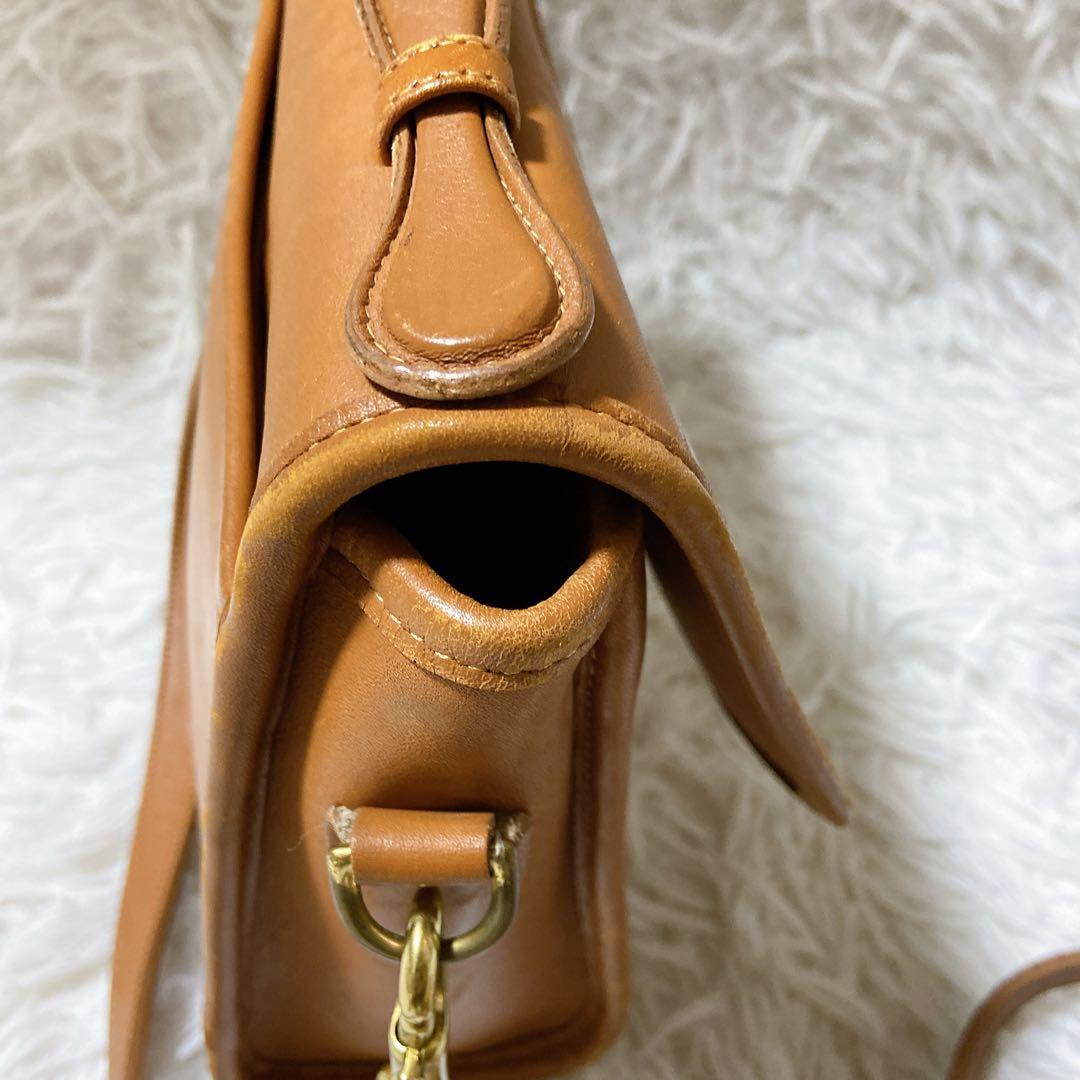 希少⭐️オールドコーチ　ショルダーバッグ　2way ターンロック　オールレザー