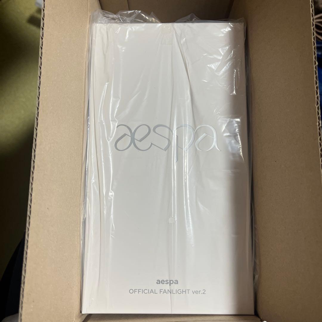 【新品未開封】aespa OFFICIAL FANLIGHT ver.2
