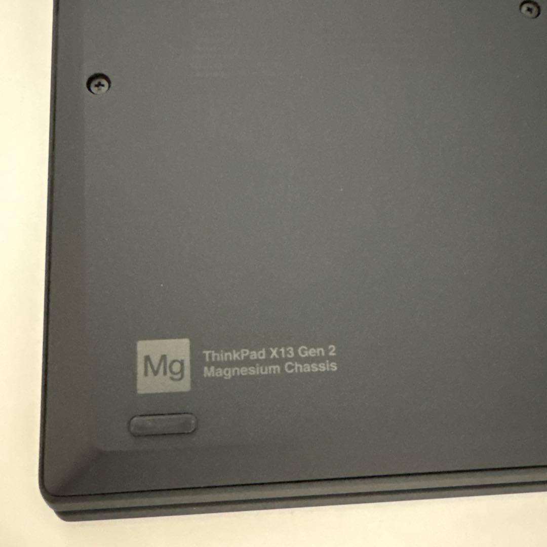 ThinkPad X13Gen2 i5メモリ16GB ⭐️バッテリー99.9%美品