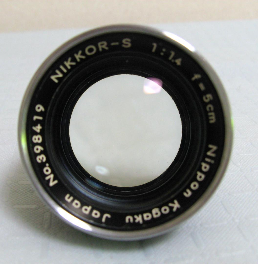 ★Nikon NIKKOR-S 5cm F1.4ニコンSマウント レンズフード付