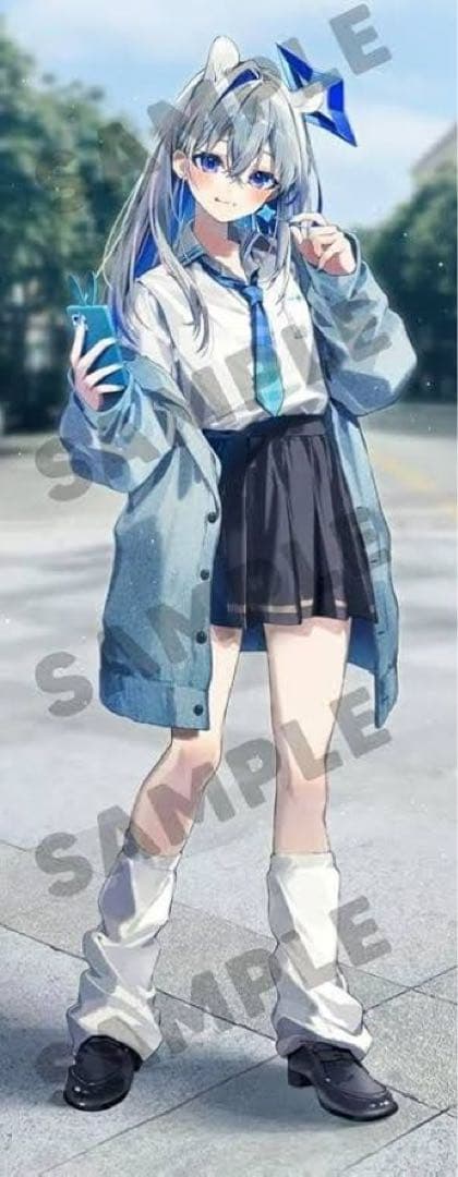 天音かなた ギャルたそ 等身大タペストリー おしおしお イラスト ホロライブ