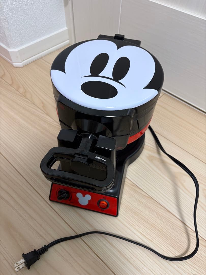 ディズニー ミッキーマウス 90周年記念 ダブルフリップワッフルメーカー
