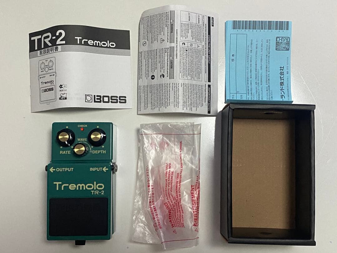 BOSS TR-2 Tremolo エフェクター 美品