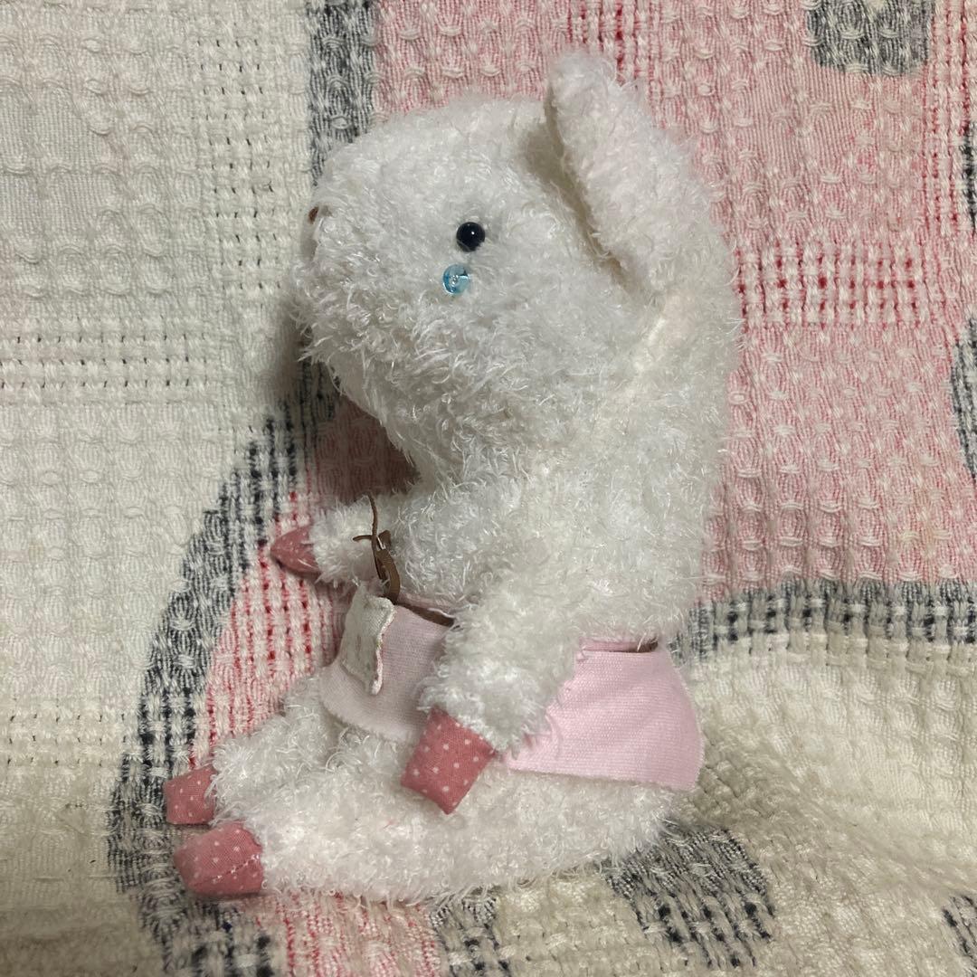 モンスイユ　ブラマンジェ　うさぎ＆ぶた＆はりねずみ＆ひよこ　6こ　ぬいぐるみ