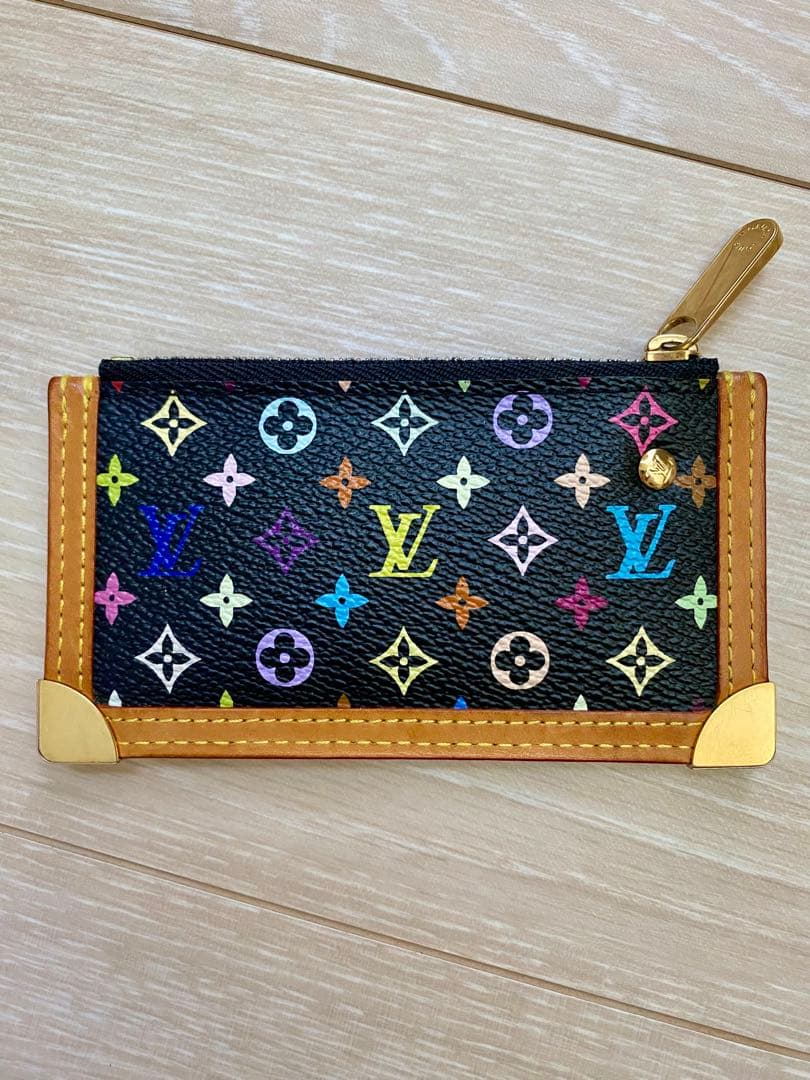 Louis Vuitton ポシェットクレ　マルチカラー ケース　中古