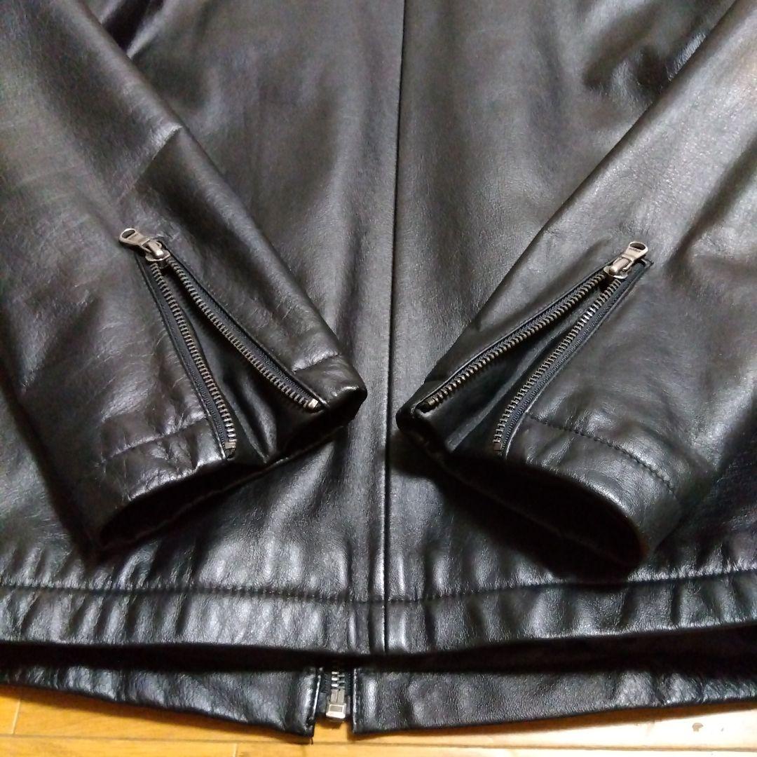 【極美品牛革‼️】EIGEN レザーシングルライダースジャケット　Lサイズ