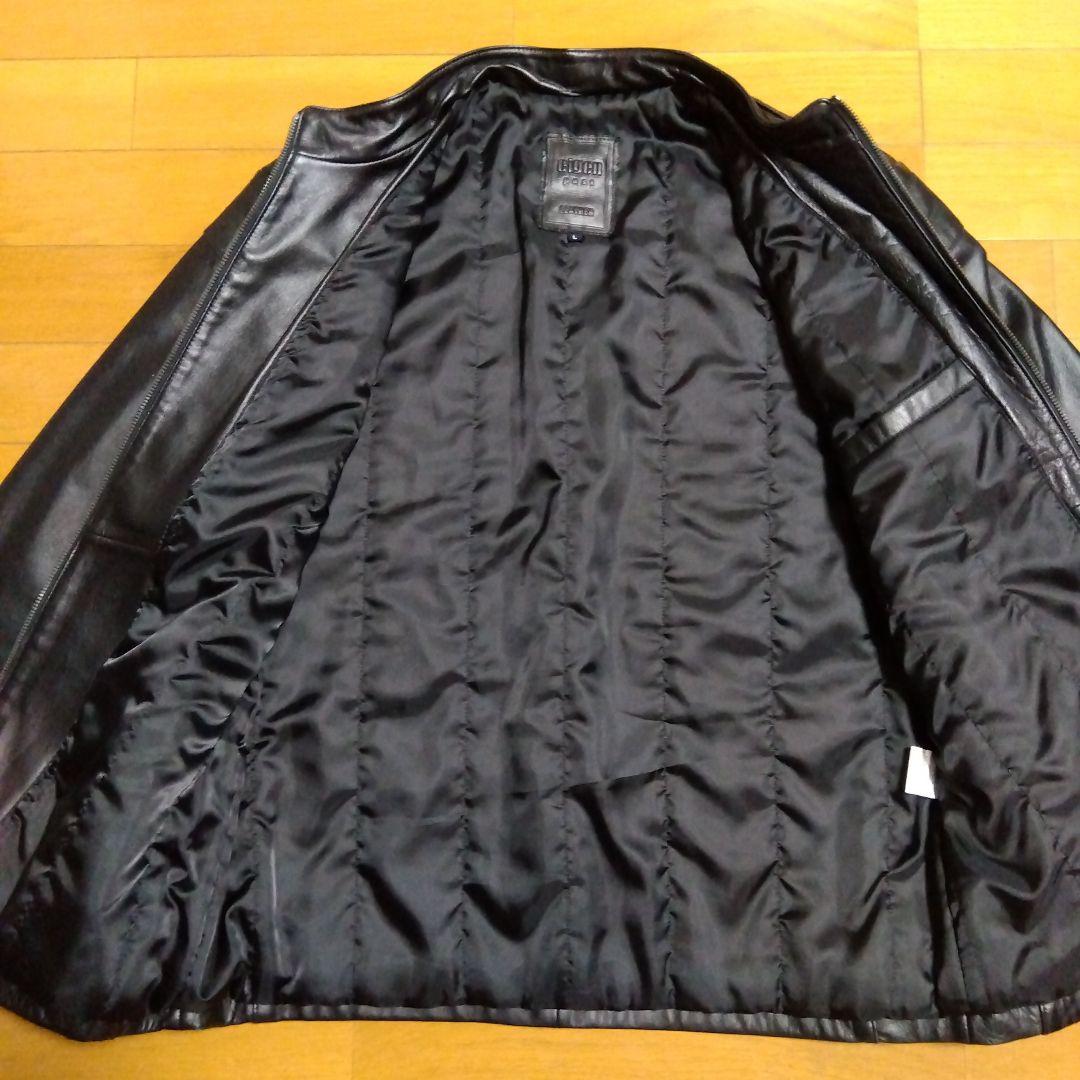 【極美品牛革‼️】EIGEN レザーシングルライダースジャケット　Lサイズ