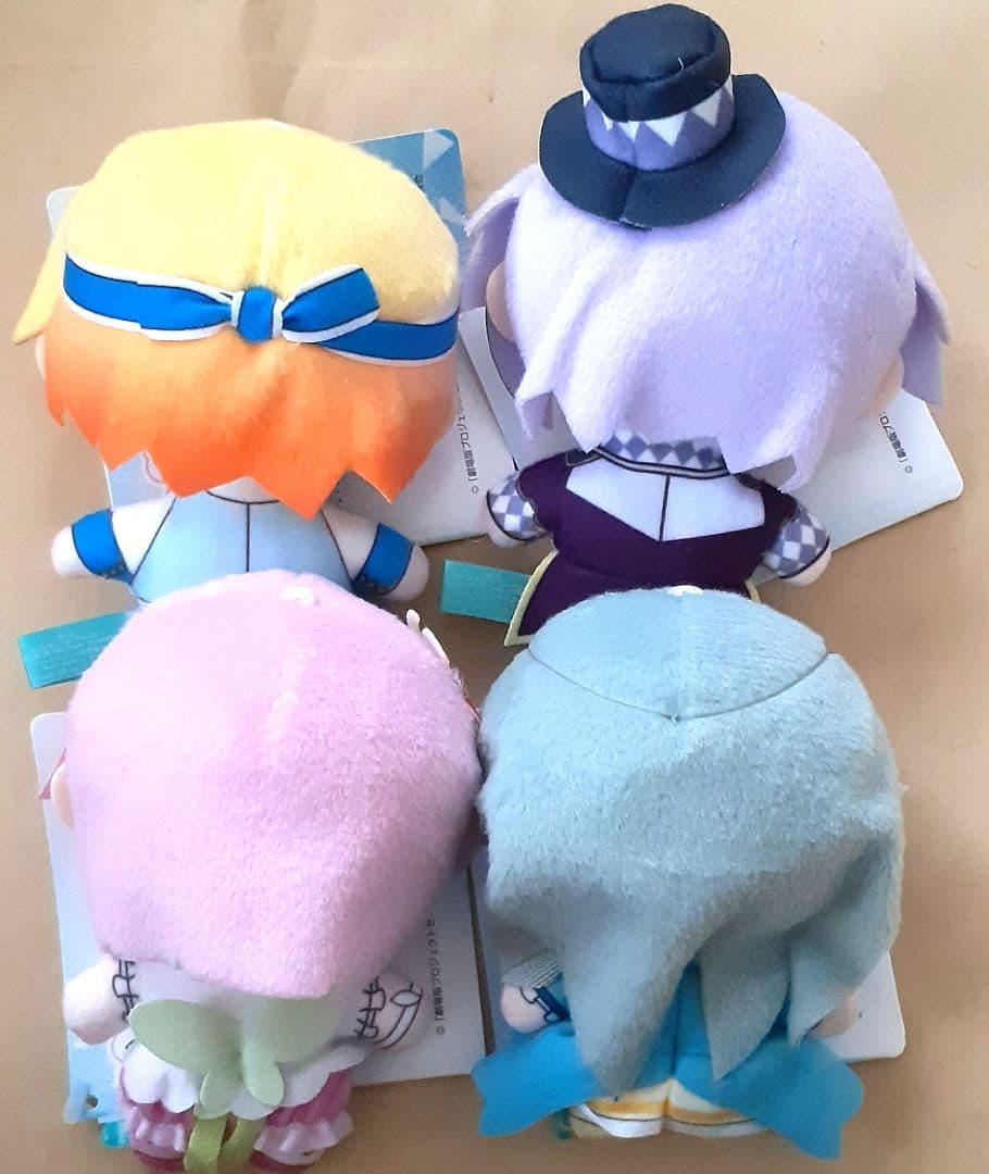 プロセカ　ふわぷち マスコット ワンダショ　4点セット　ぬいぐるみ