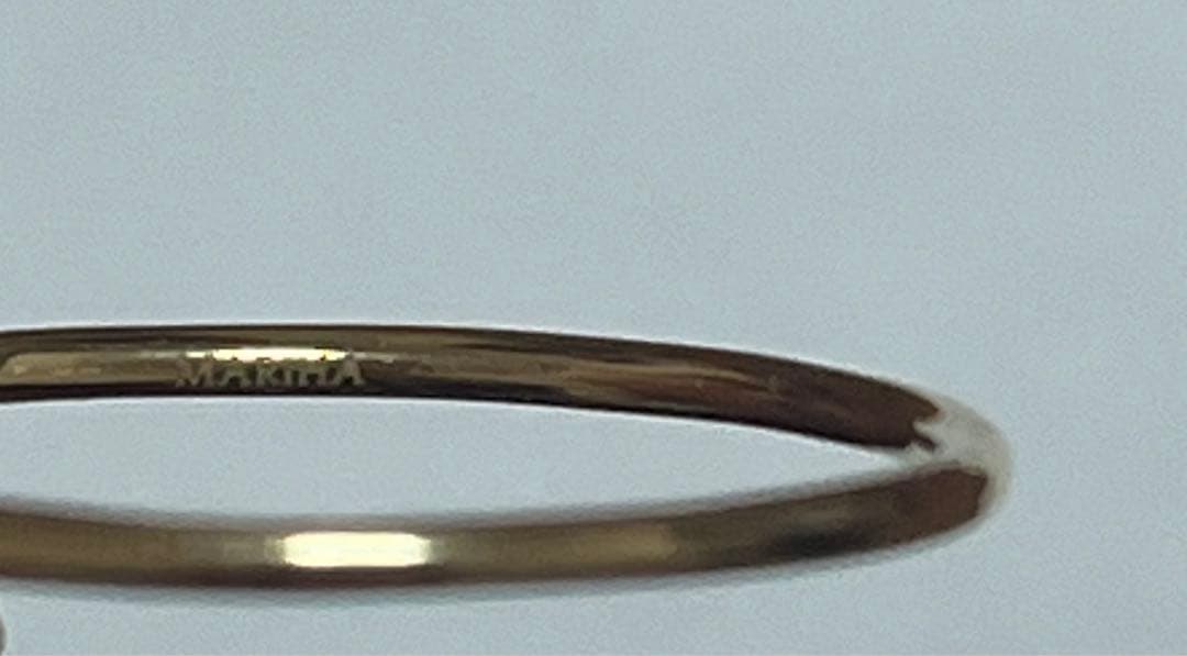 MARIHA マリハ　願い事リング　シャイン　K18YG 15号