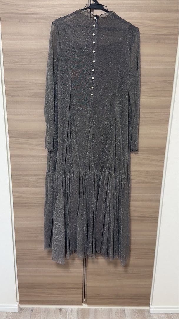 【再販】ラメチュールメロウワンピースドレス