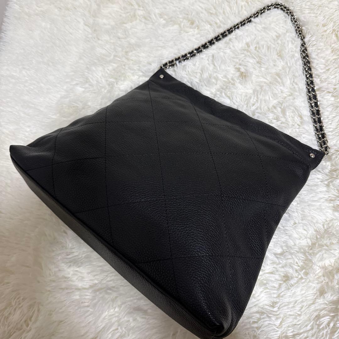 【HAYNY】本革 キルティング チェーンバッグ Barmed☆極美品