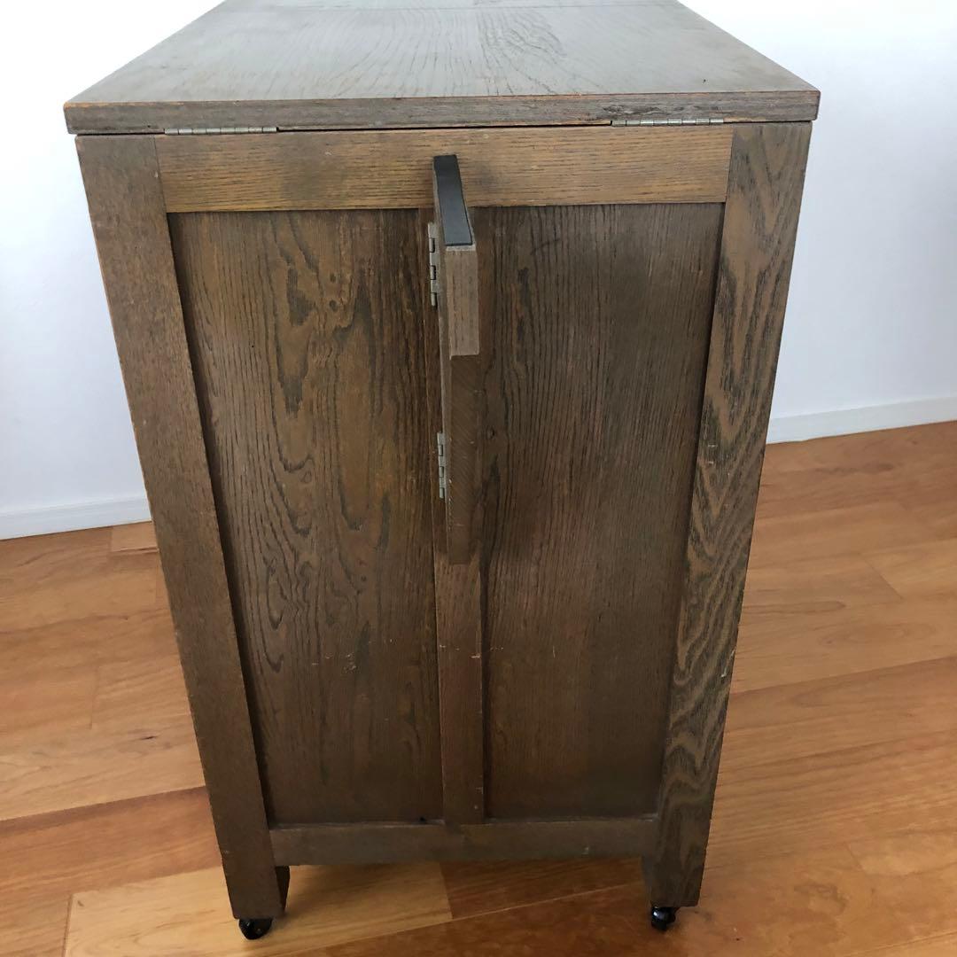 【高級】ホルベイン社製　アトリエキャビネット　木製　キャスター付き