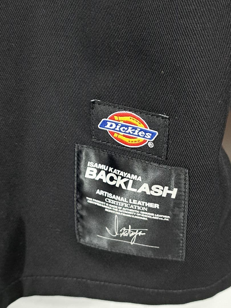 未使用 タグ付き backlash Dickies コラボ 別注 ライダース