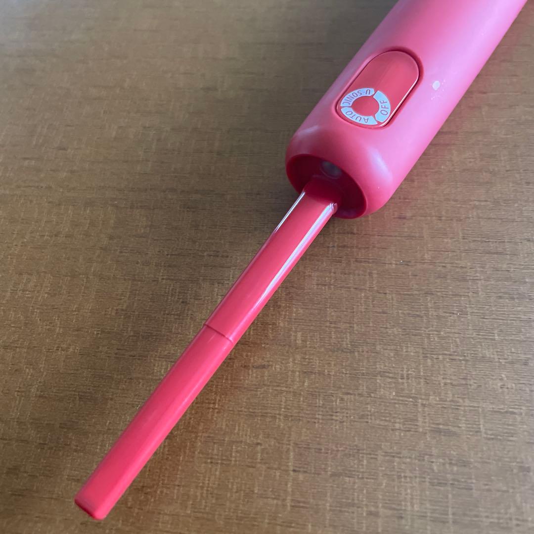 リクリーン reclean 24/7 電動歯ブラシ本体 レッド （使用回数極少）