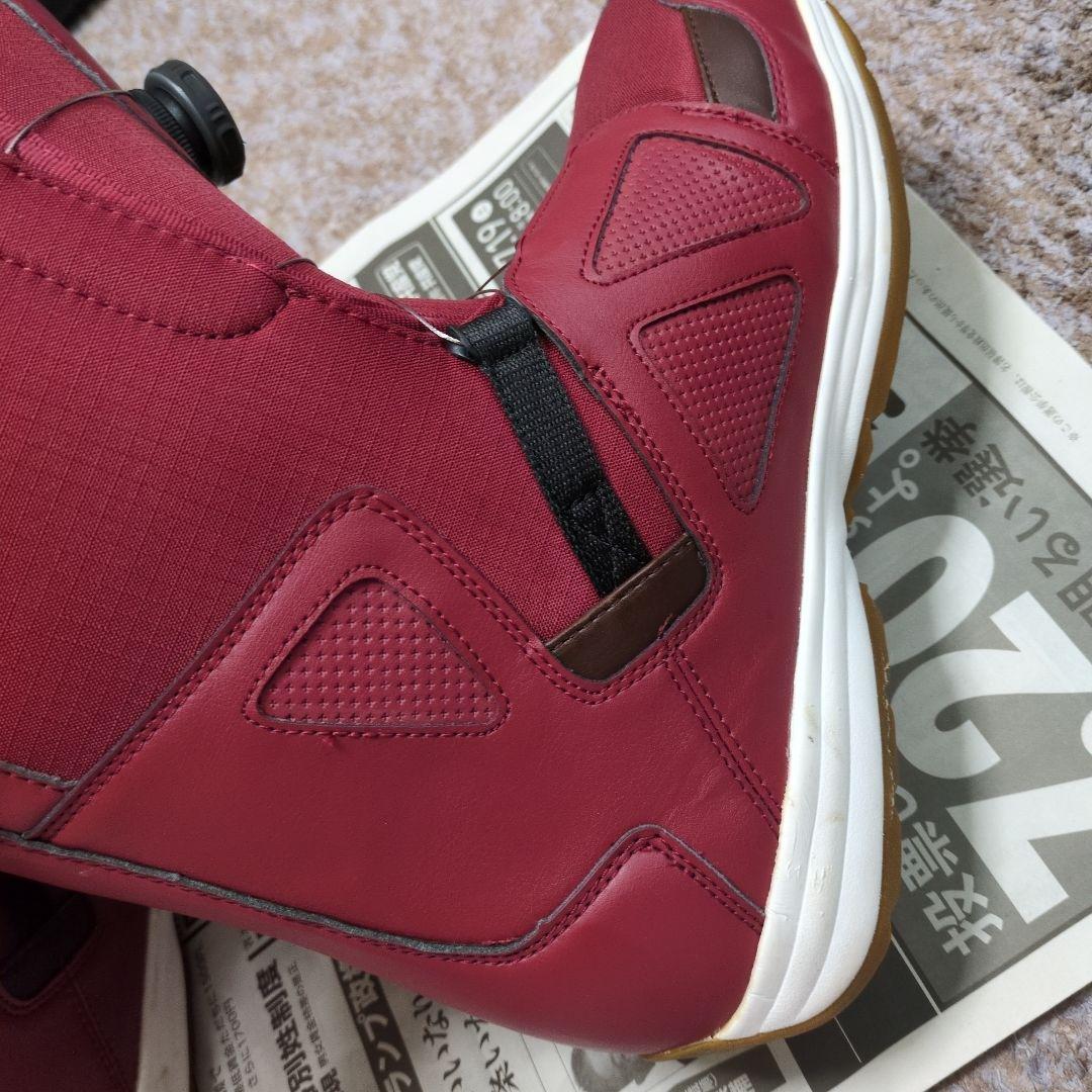 スノーボードブーツ レッド　美品　27.5cm rome sds