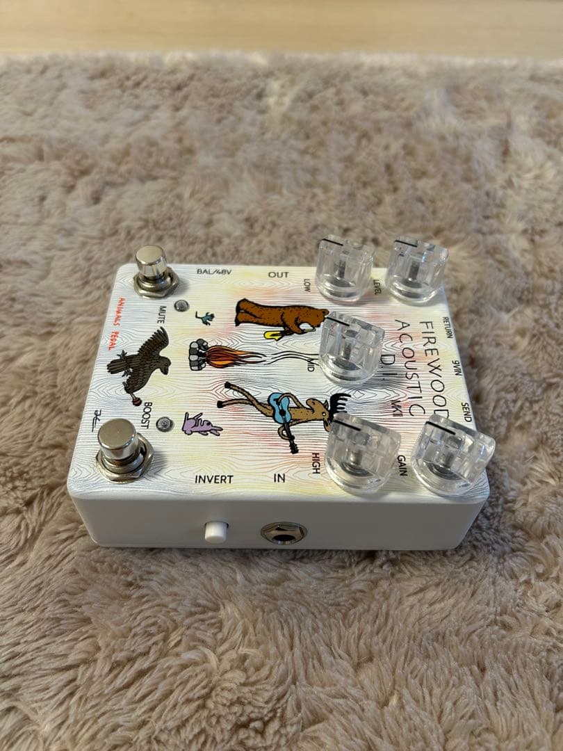 ギター FIREWOOD ACOUSTIC D.I. MK2 ANIMALS PEDAL